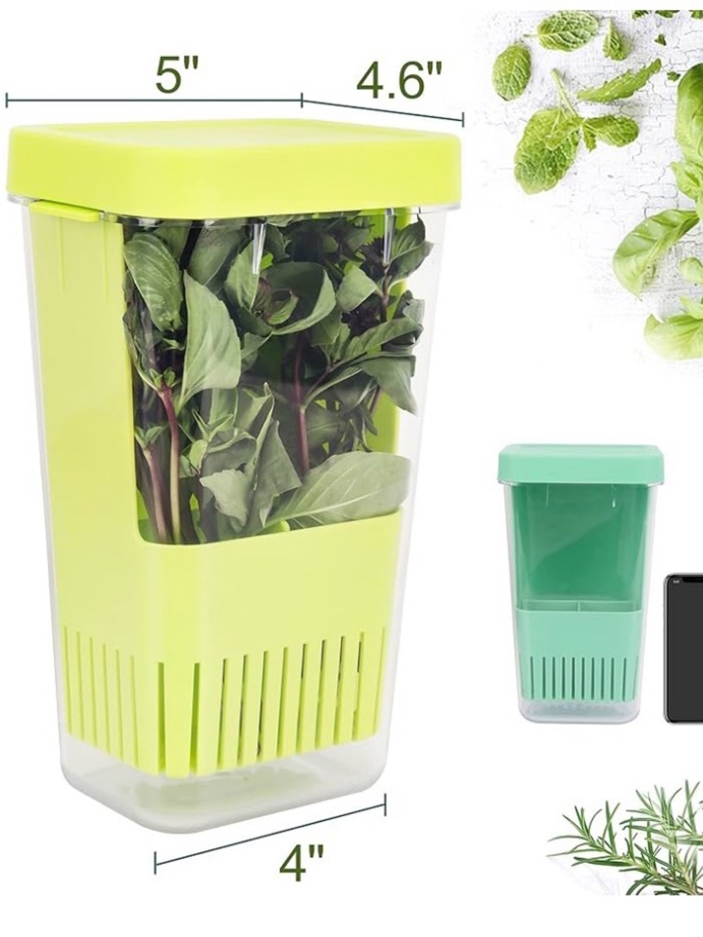 Herb Keeper Storage Containers - Picture 3 of 6